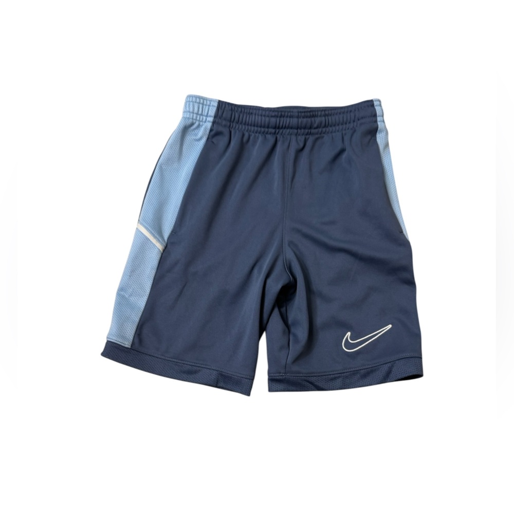 Nike | Boys Navy and Light Blue Athletic Shorts Size XS Athletic Athletes Sporty